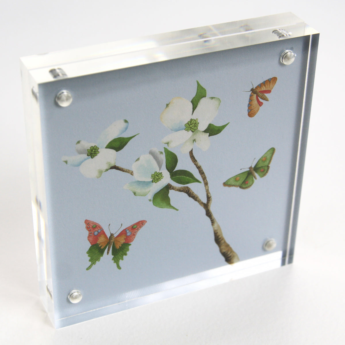 Botanical Butterfly Block - No. 1
