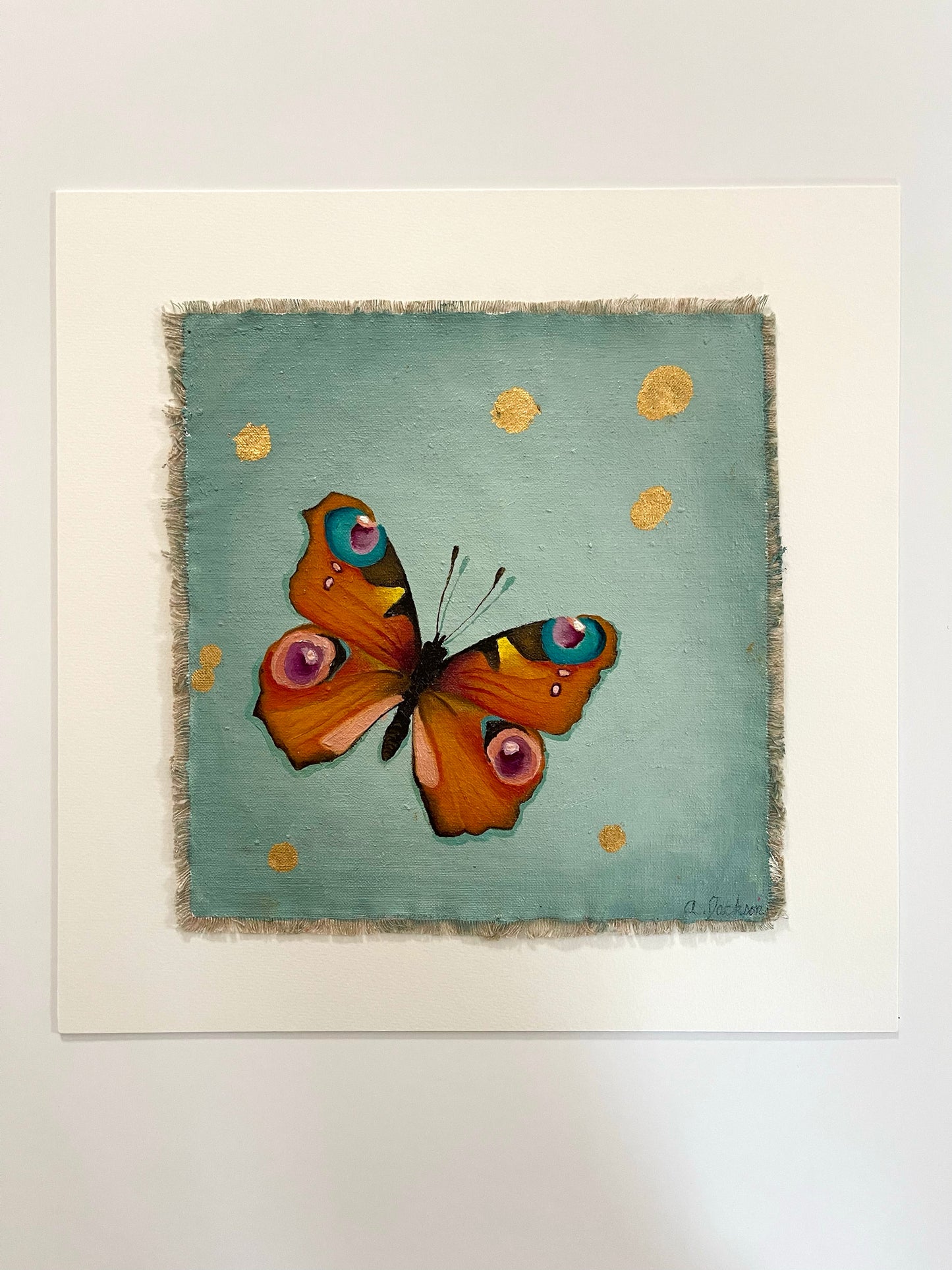Mariposa | Oil on linen | UNFRAMED