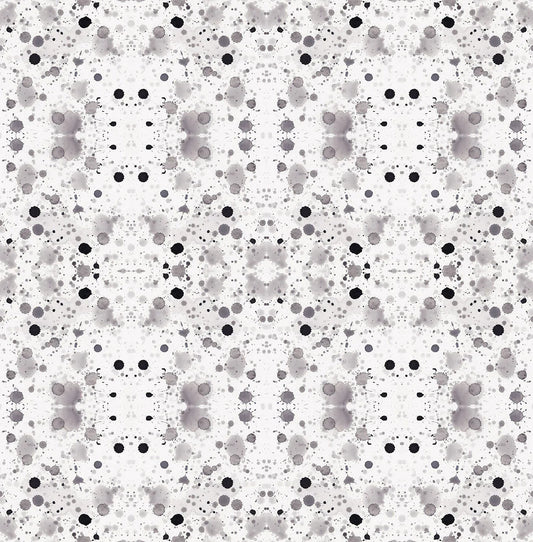 SPLATTER Fabric in Stone Grey