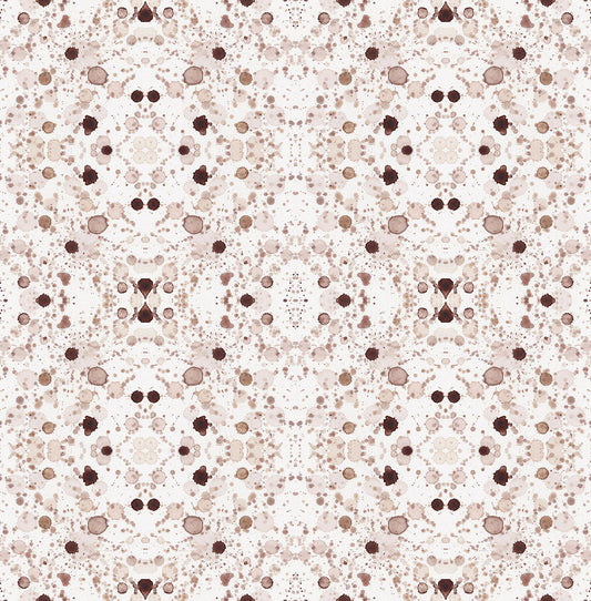 SPLATTER Fabric in Sepia
