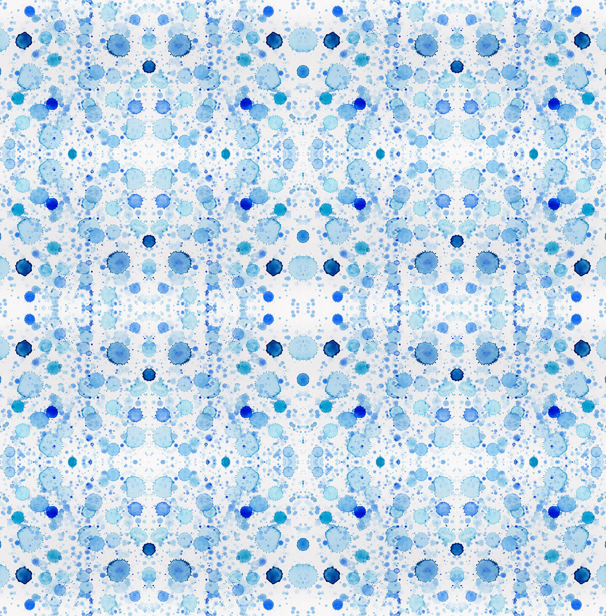 SPLATTER Fabric in Coastal Blue