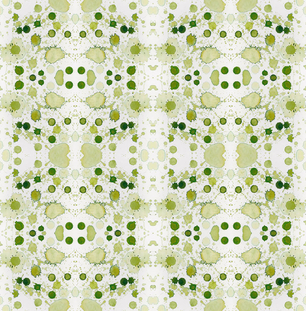 SPLATTER Fabric in Green with Envy - SAMPLE
