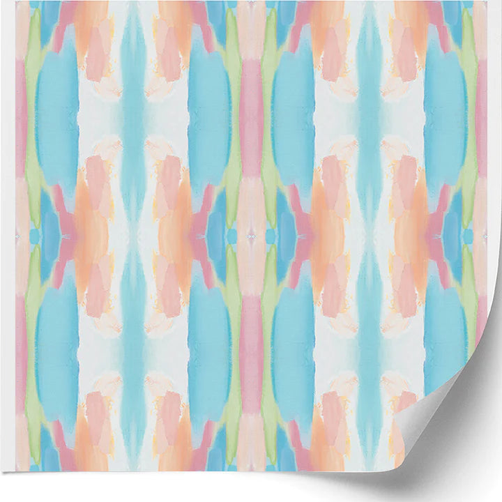 Pastel Squash Blossom Wallcovering - SAMPLE