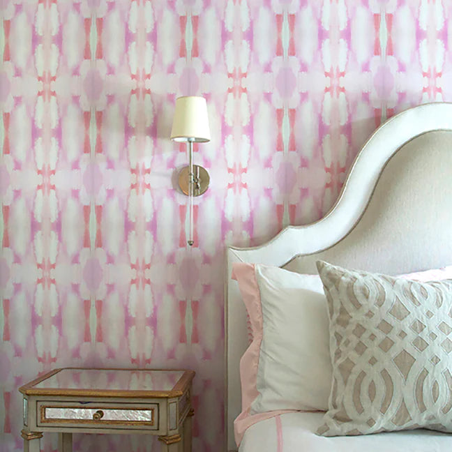 Peony Pink Wallcovering - SAMPLE