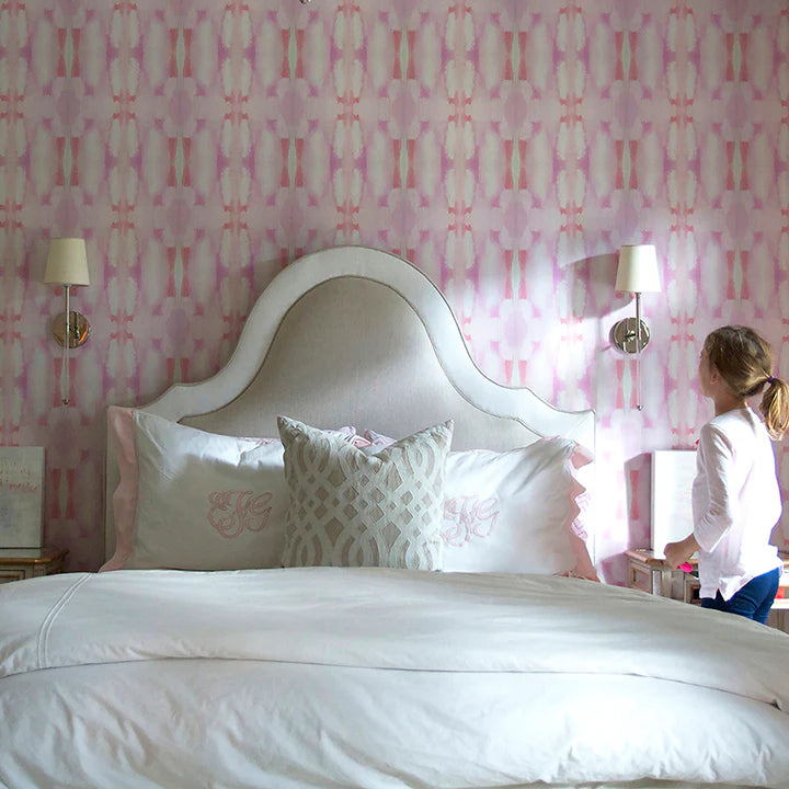 Peony Pink Wallcovering - SAMPLE
