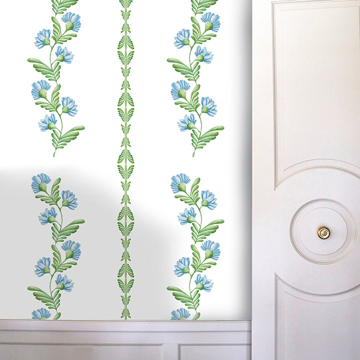 Ascending Floral Wallpaper - Large Scale