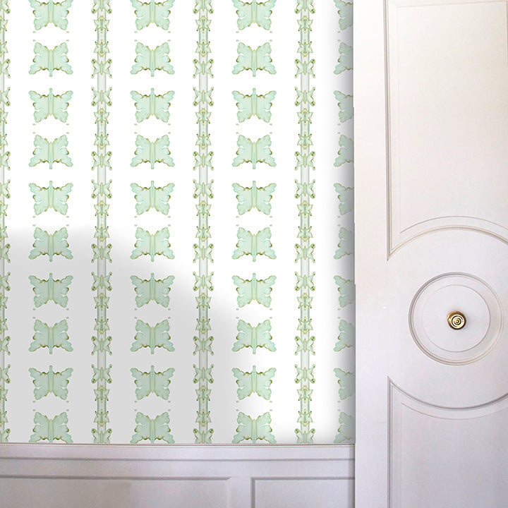 Mariposa Verde Wallcovering - Sample