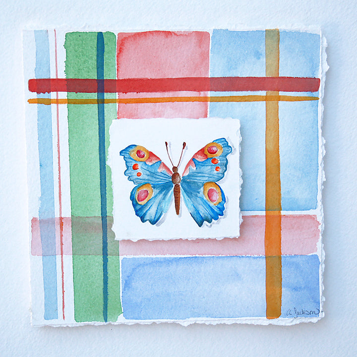 Plaid Butterfly V