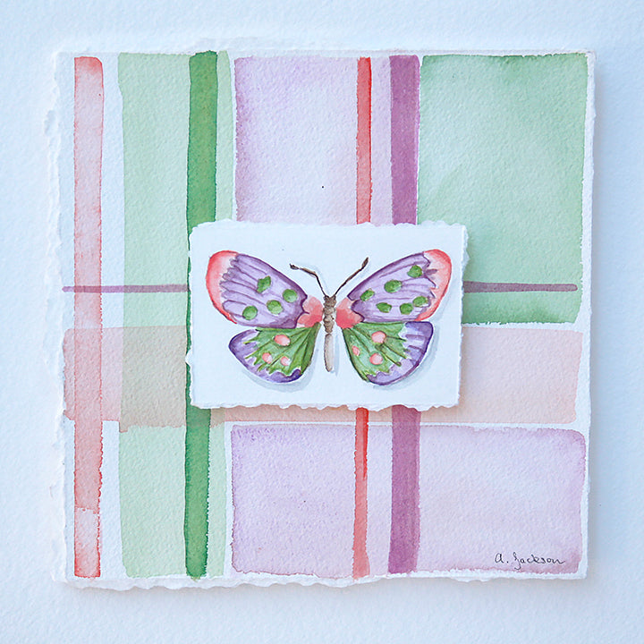 Plaid Butterfly ll