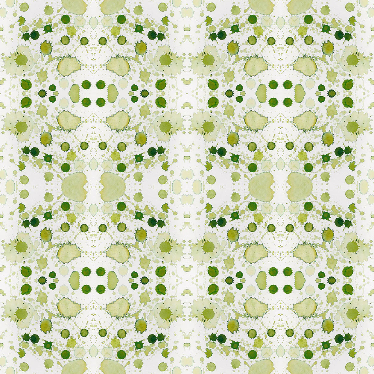 Splatter Pillow in Green with Envy - SAMPLE