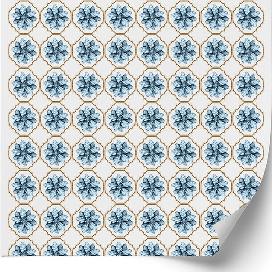 NEW - Medallion in Purssian Blue