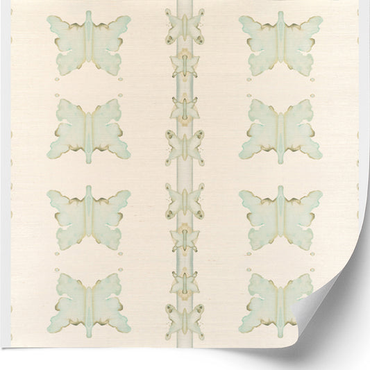 Remnant: Mariposa Verde Grasscloth - 42"