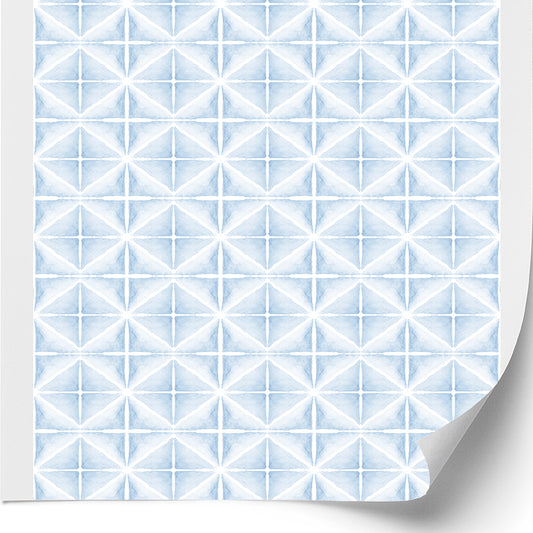 Remnant: Placid on Heavyweight Matte Paper - 2 yards