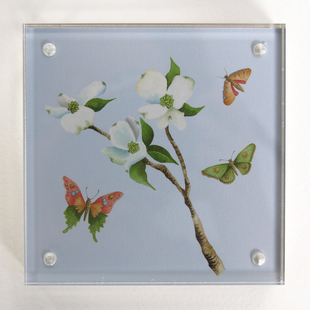 Botanical Butterfly Block - No. 1