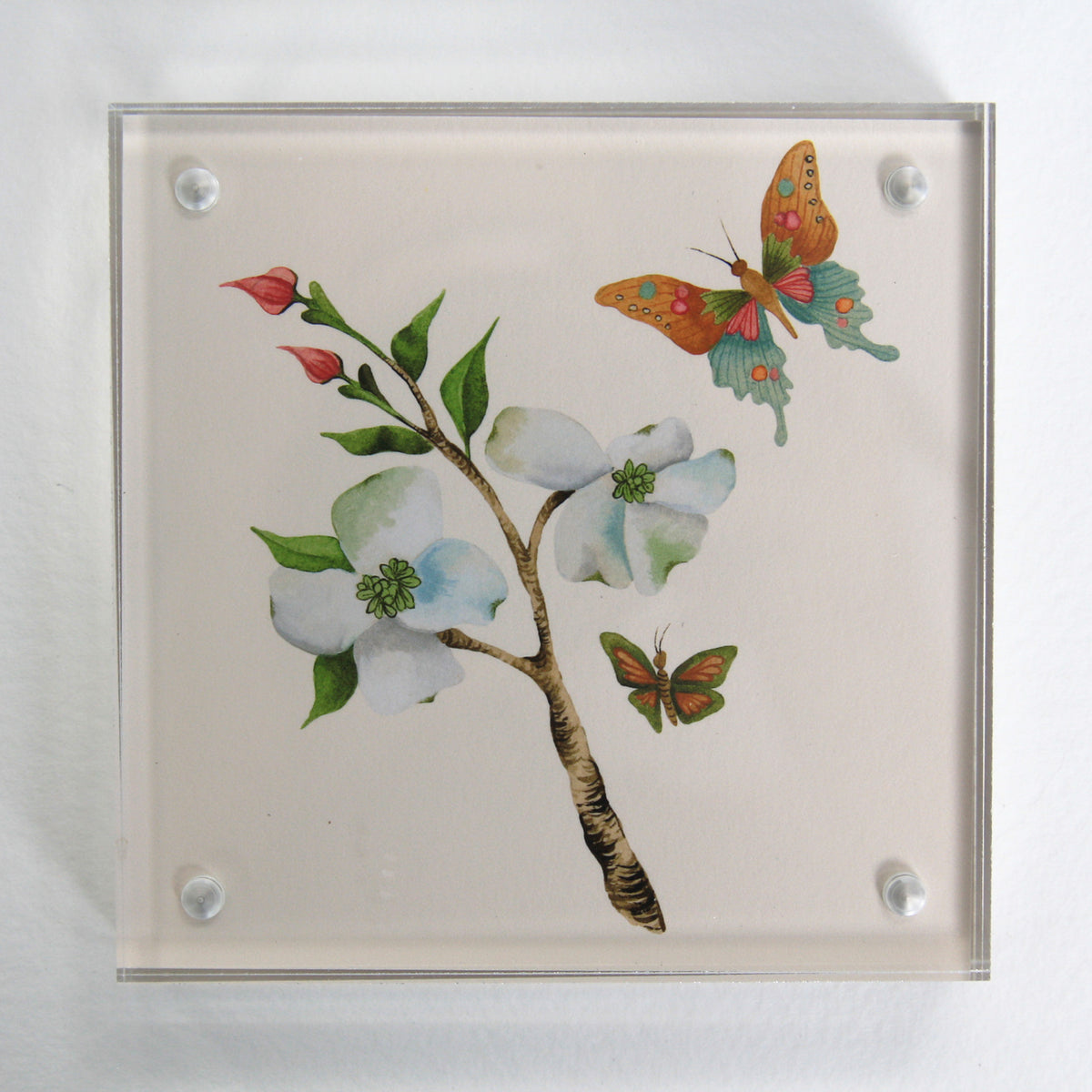Botanical Butterfly Block - No. 4