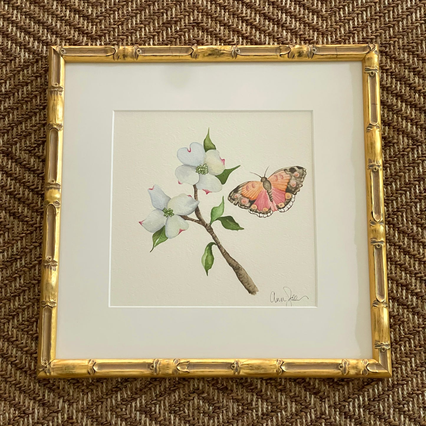 Botanical & Butterfly Study No. 2