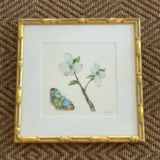 Botanical & Butterfly Study No. 4
