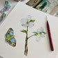 Botanical & Butterfly Study No. 4