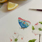 Botanical & Butterfly Study No. 7