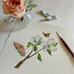 Botanical & Butterfly Study No. 3