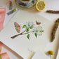 Botanical & Butterfly Study No. 3