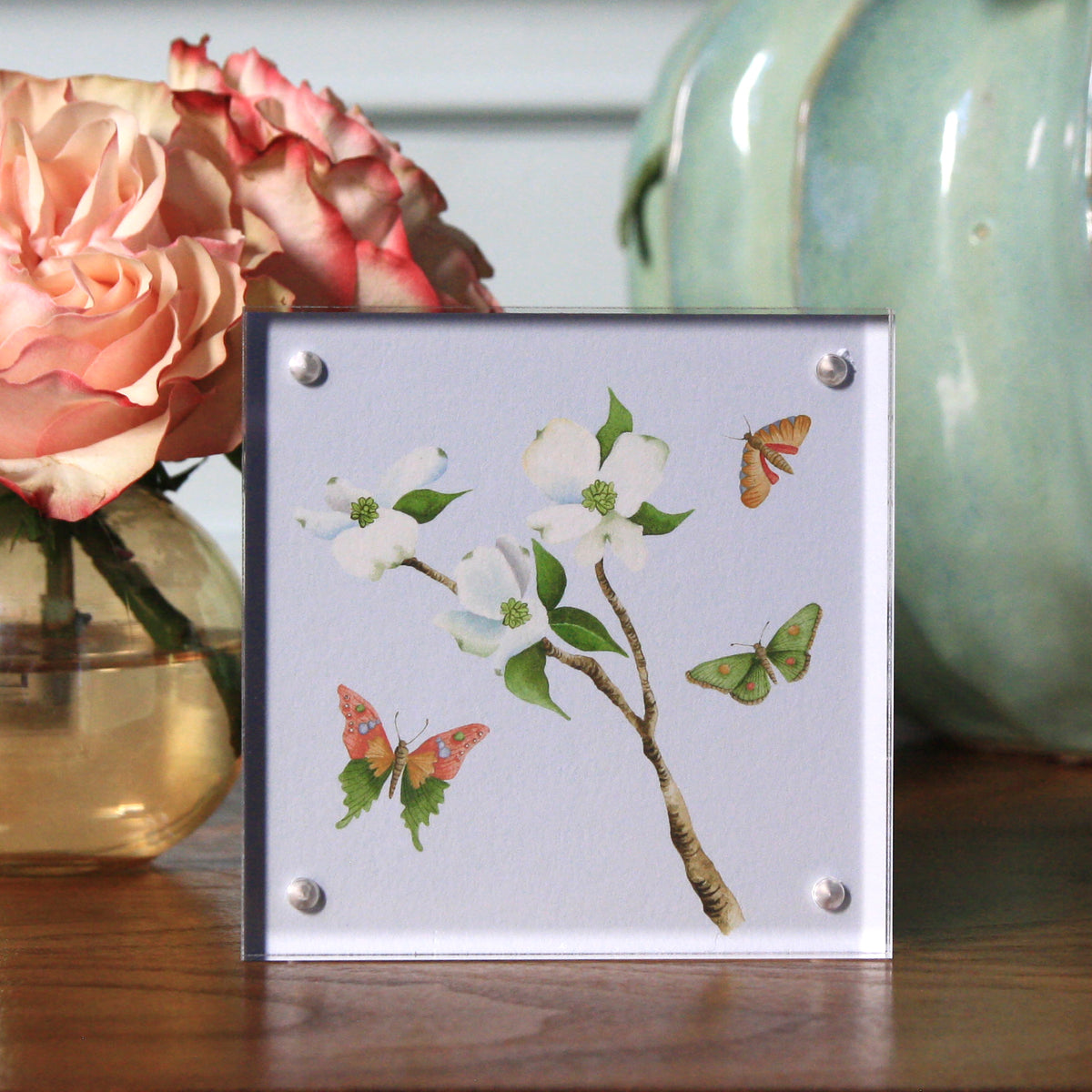 Botanical Butterfly Block - No. 1