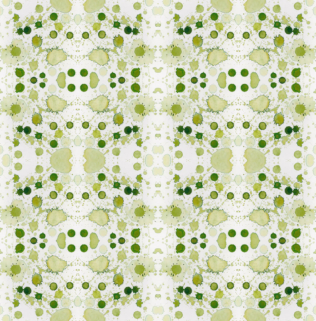 SPLATTER Fabric in Green with Envy - SAMPLE