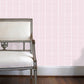 Centered Wallcovering in Blush