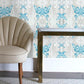 Mariposa Lapis Wallcovering on Clay-Coated Paper - SAMPLE