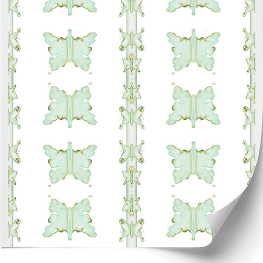 Mariposa Verde Wallcovering - Sample