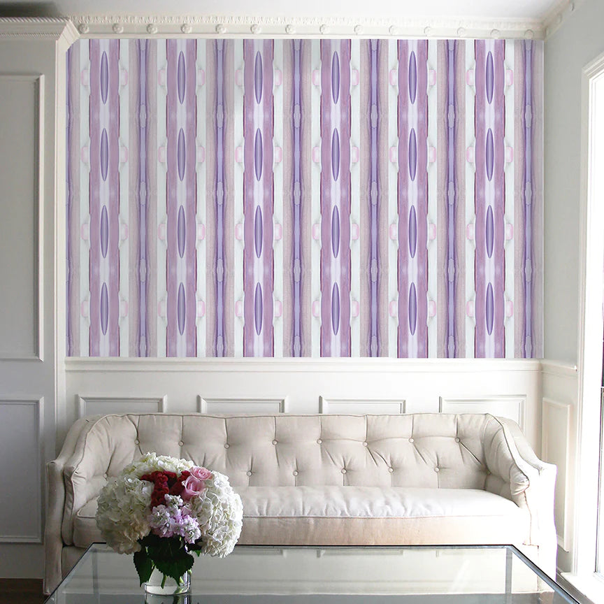 Orchid Jewel Box Wallcovering - SAMPLE
