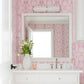 Peony Pink Wallcovering - SAMPLE