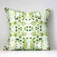 Splatter Pillow in Green with Envy