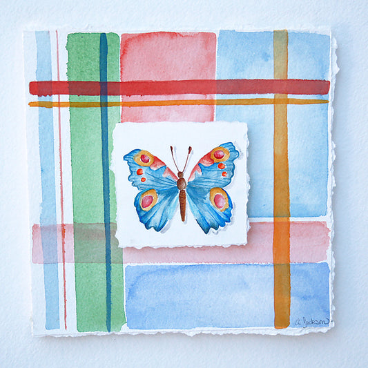 Plaid Butterfly V