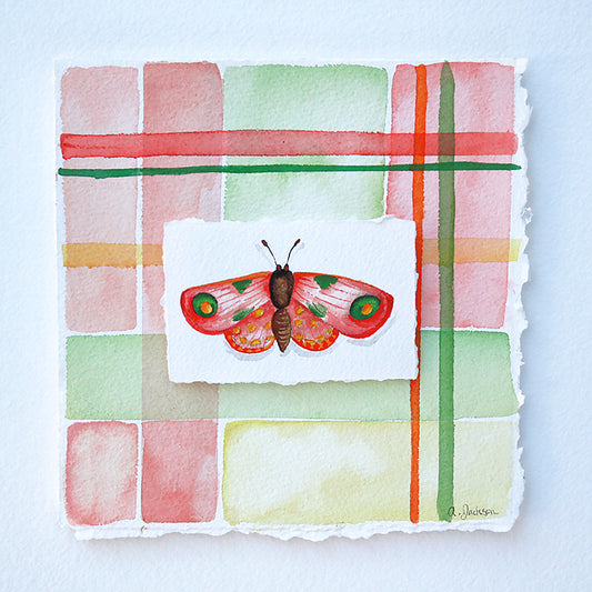 Plaid Butterfly lll