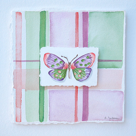 Plaid Butterfly ll